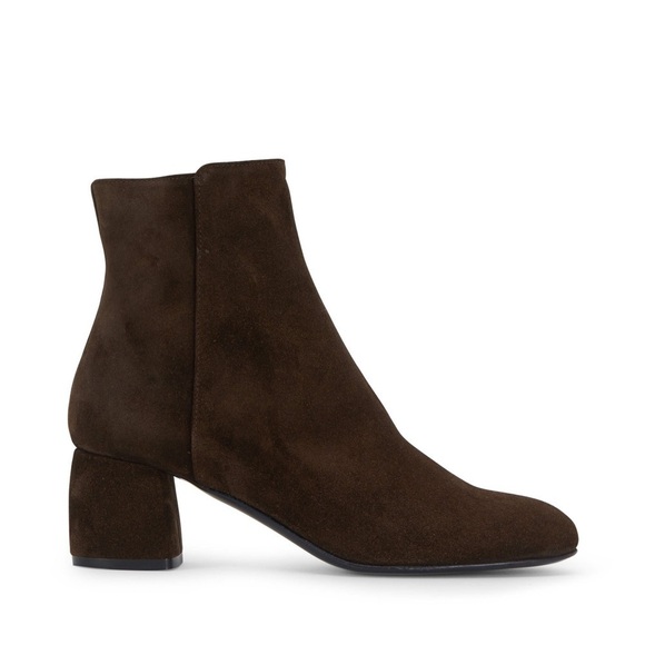 AGL Suede Block Heel Ankle Boot - Picture 1 of 16